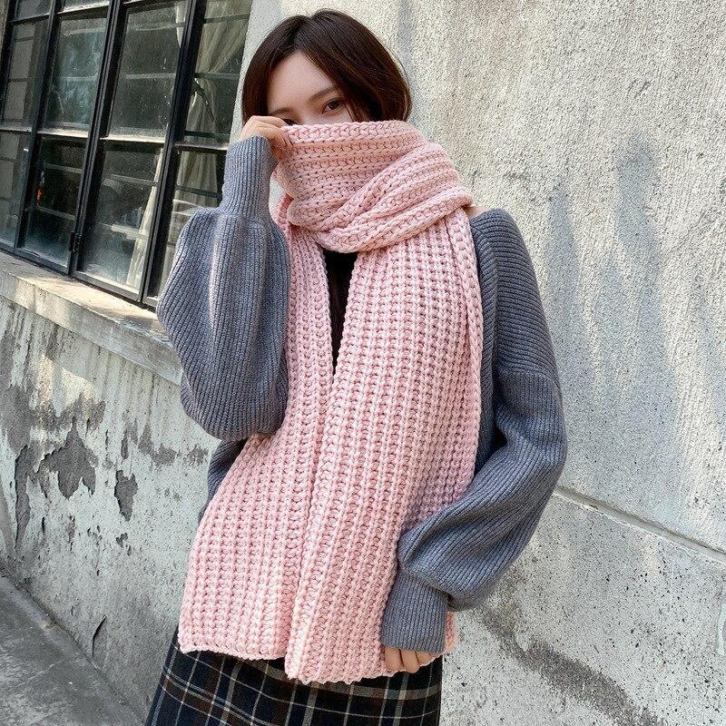 Carolina | Warmer Strickschal für Damen im Winter