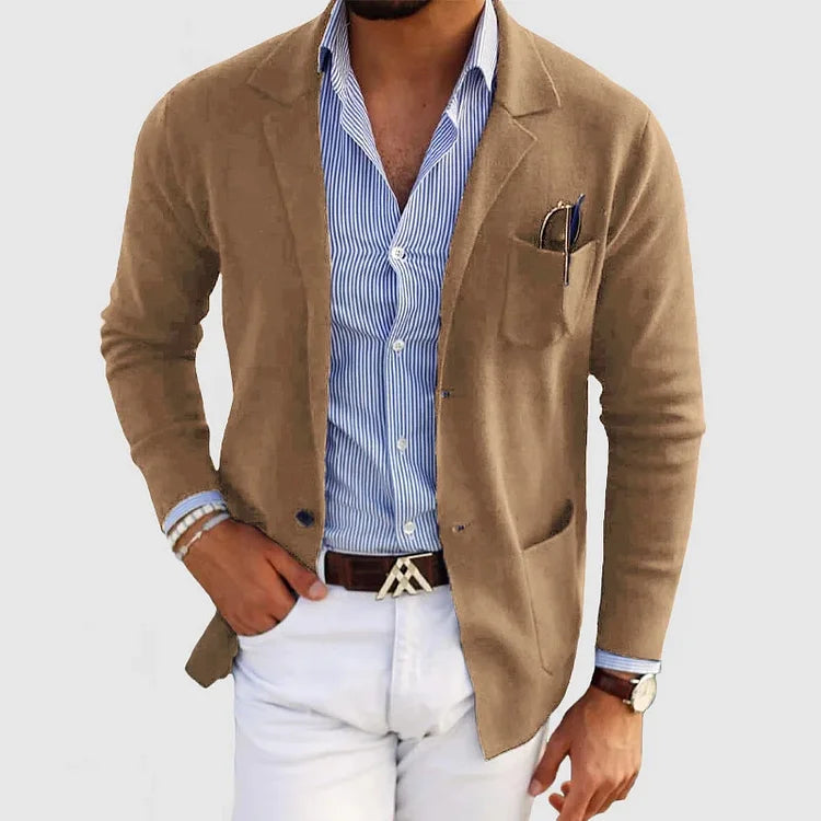 Elegante, lässige Blazerjacke aus Wolle - Urbanus