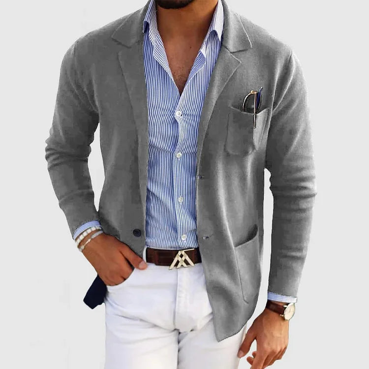Elegante, lässige Blazerjacke aus Wolle - Urbanus