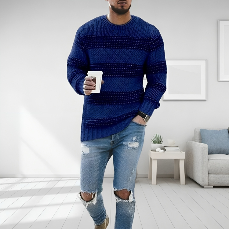 David™ - Premium Baumwollpullover für Herren