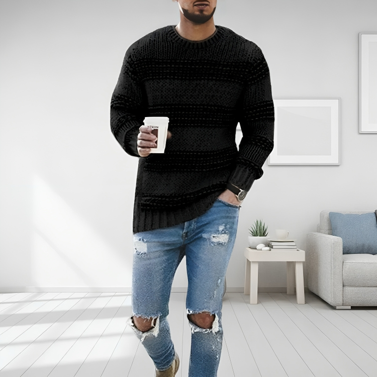 David™ - Premium Baumwollpullover für Herren