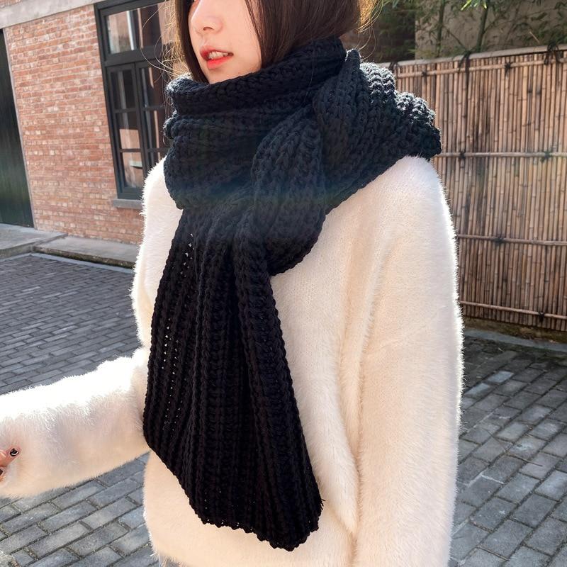 Carolina | Warmer Strickschal für Damen im Winter