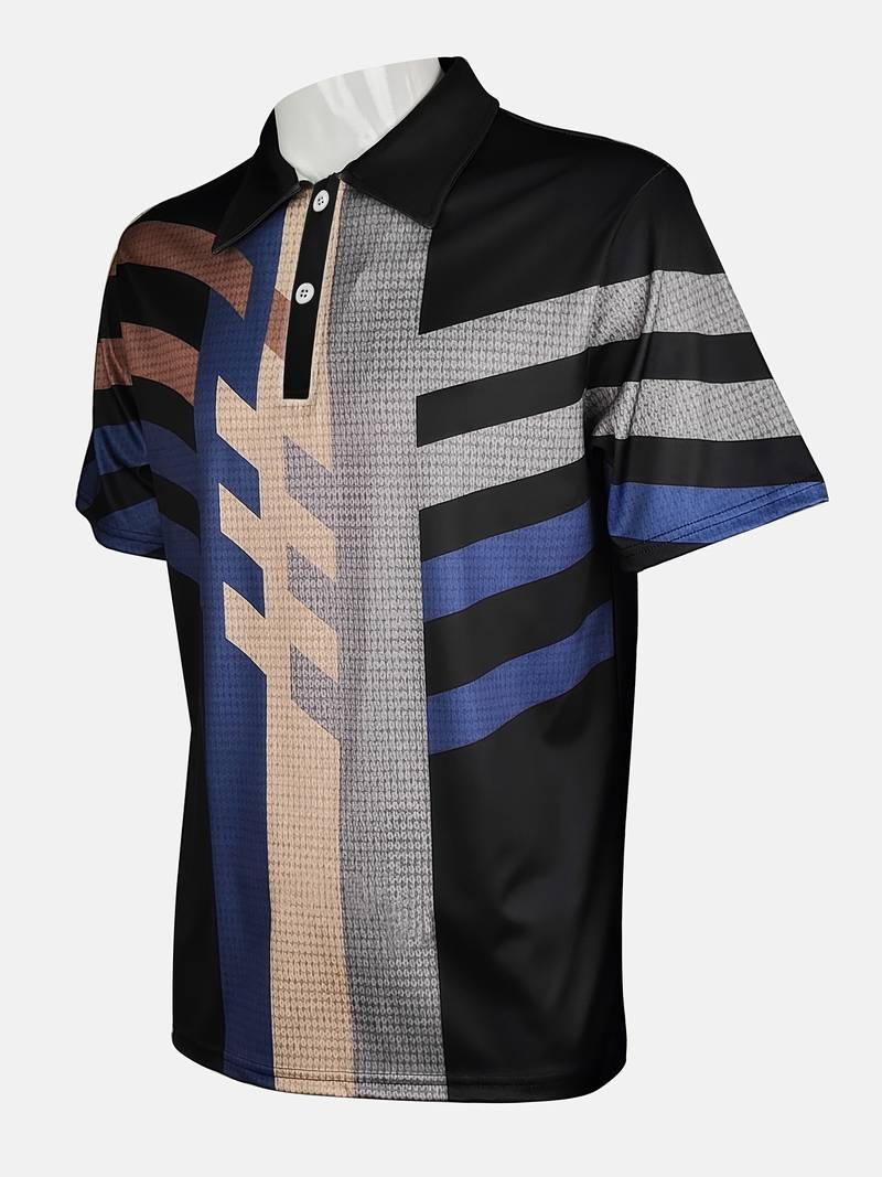 Lässiger Herren Polo im Vintage Stil