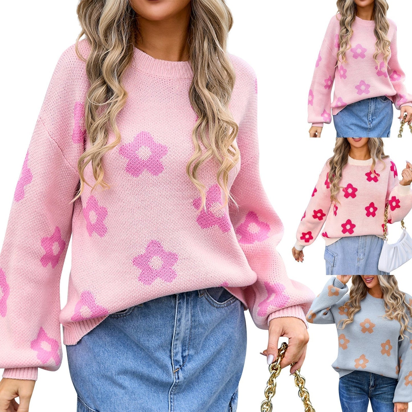 Miel | Modischer Langarm-Pullover