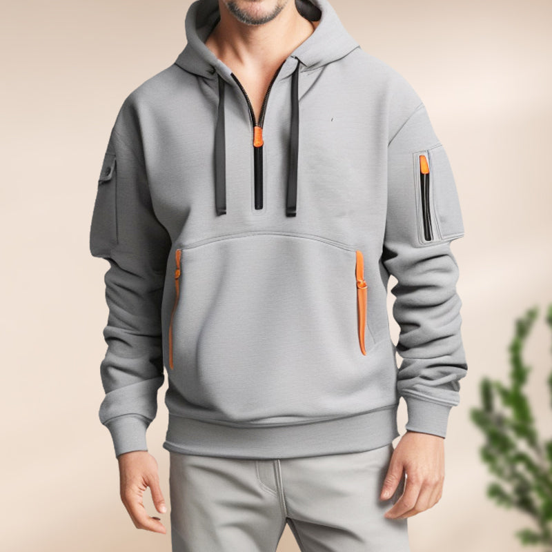 Halbreißverschluss-Pullover - Isaac