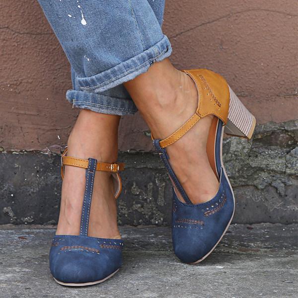 Maren - Schöne Plateu-Schuhe mit hohem Absatz für Damen