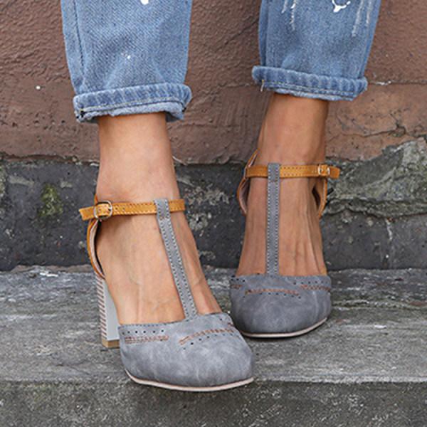 Maren - Schöne Plateu-Schuhe mit hohem Absatz für Damen