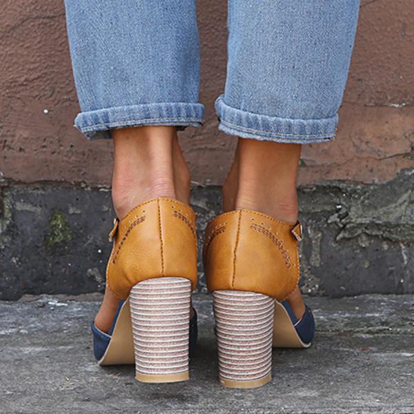Maren - Schöne Plateu-Schuhe mit hohem Absatz für Damen