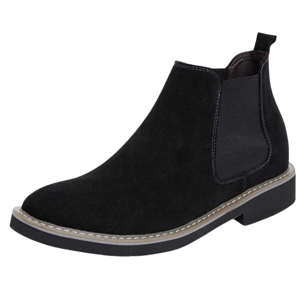 Klassische Chelsea-Stiefel aus Leder für Männer - Jonas