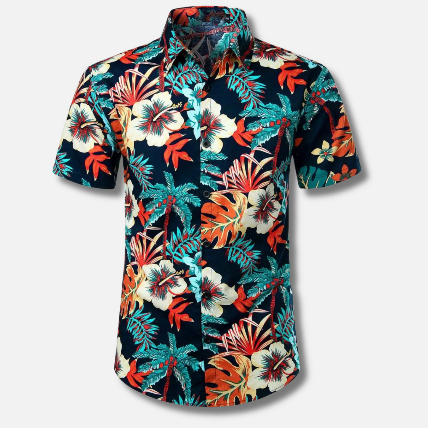 Klassisches hawaiianisches Herren-Sommerhemd - Alfred