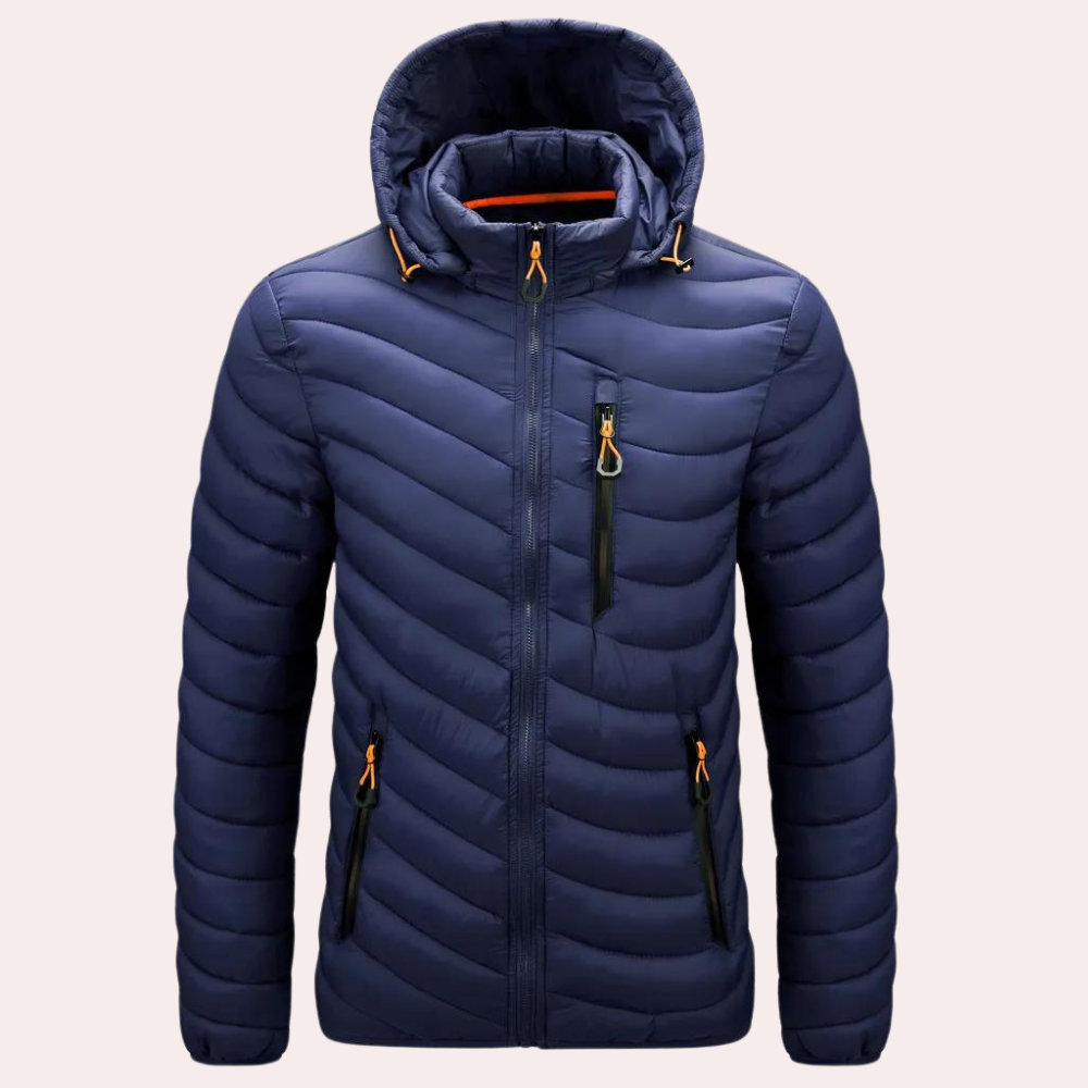 Stilvolle Luxus-Kapuzenjacke für Männer - BERNARD
