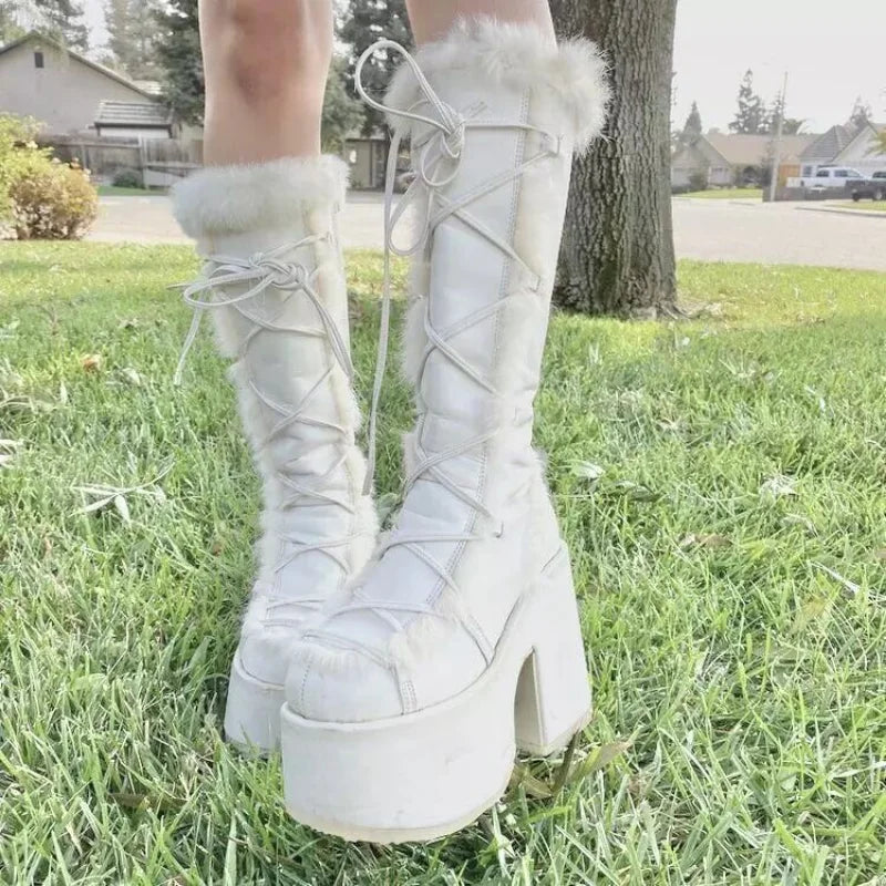 Dareka | Neue Winter Frauen Schnee Stiefel Plattform (Saison 1)
