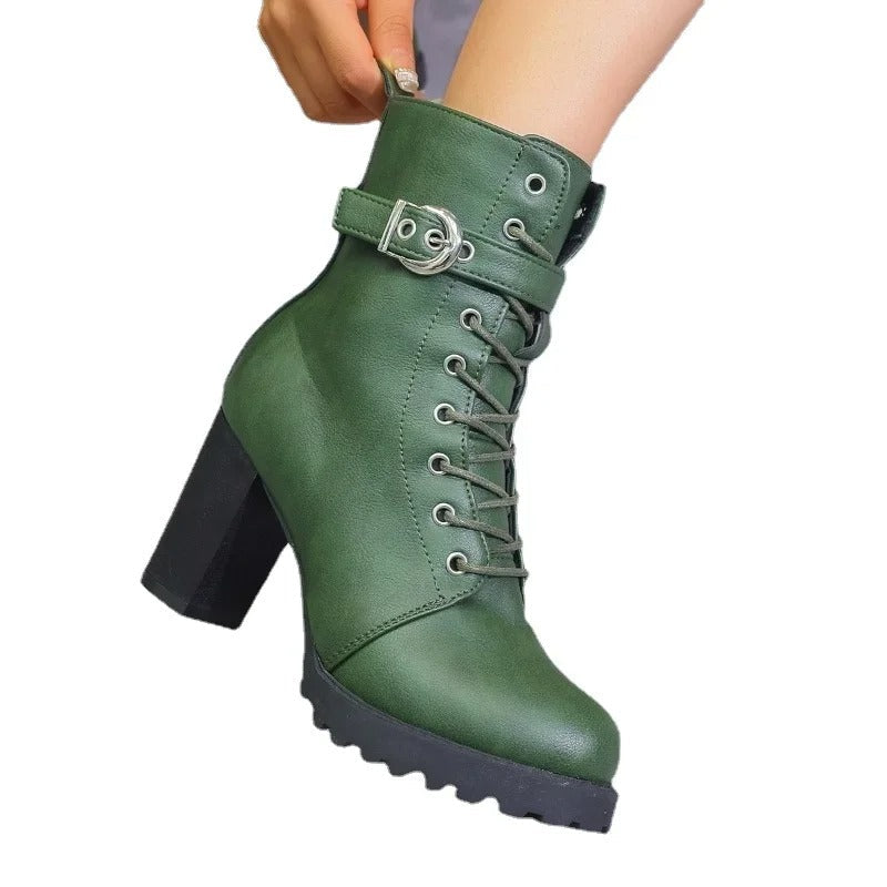 Zoe Marie | Winterstiefel mit hohem Absatz