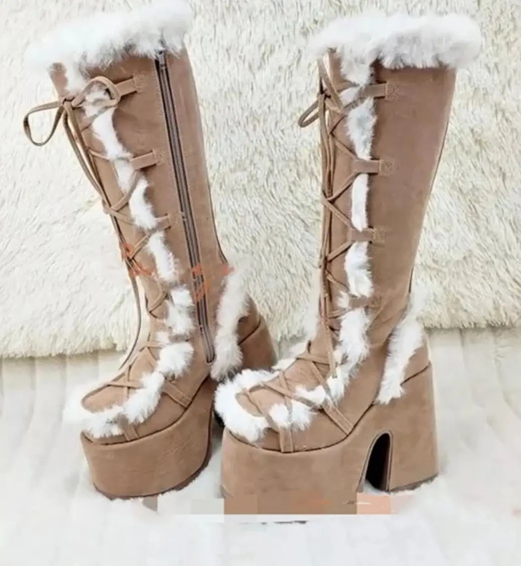 Dareka | Neue Winter Frauen Schnee Stiefel Plattform (Saison 1)