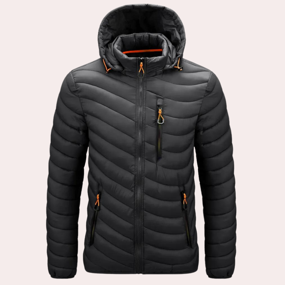 Stilvolle Luxus-Kapuzenjacke für Männer - BERNARD