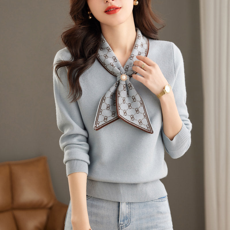 Milou | Dicker Strickpullover Einfache Mode Pullover für Damen