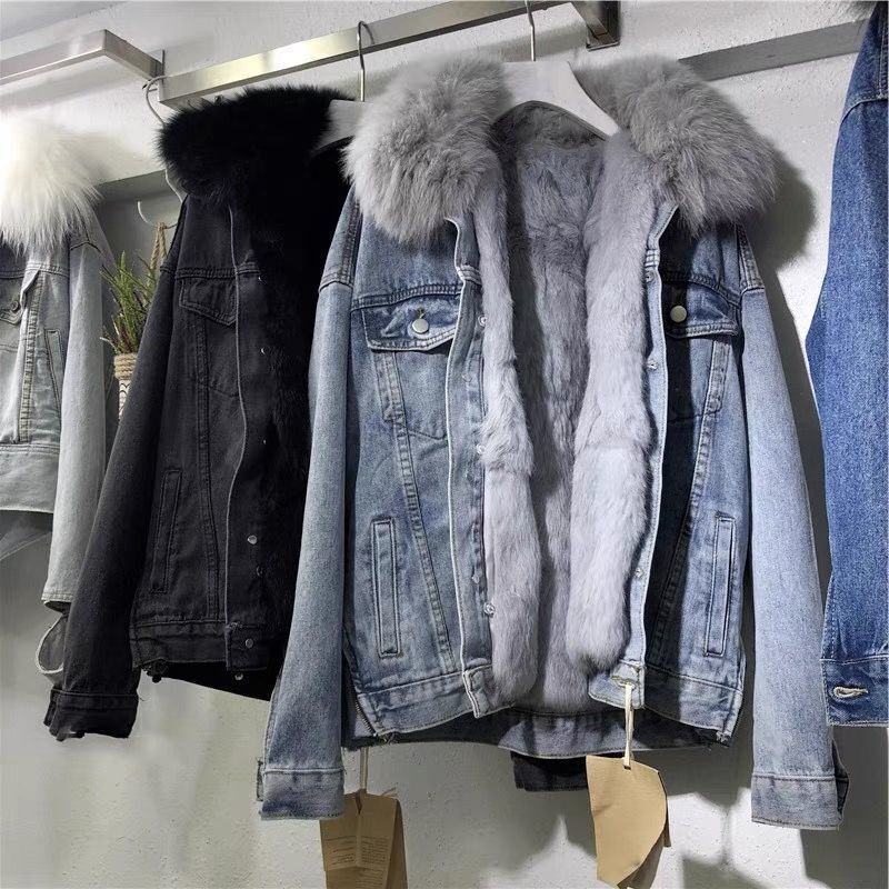 Trendige Denim-Jacke für Frauen - Mijke