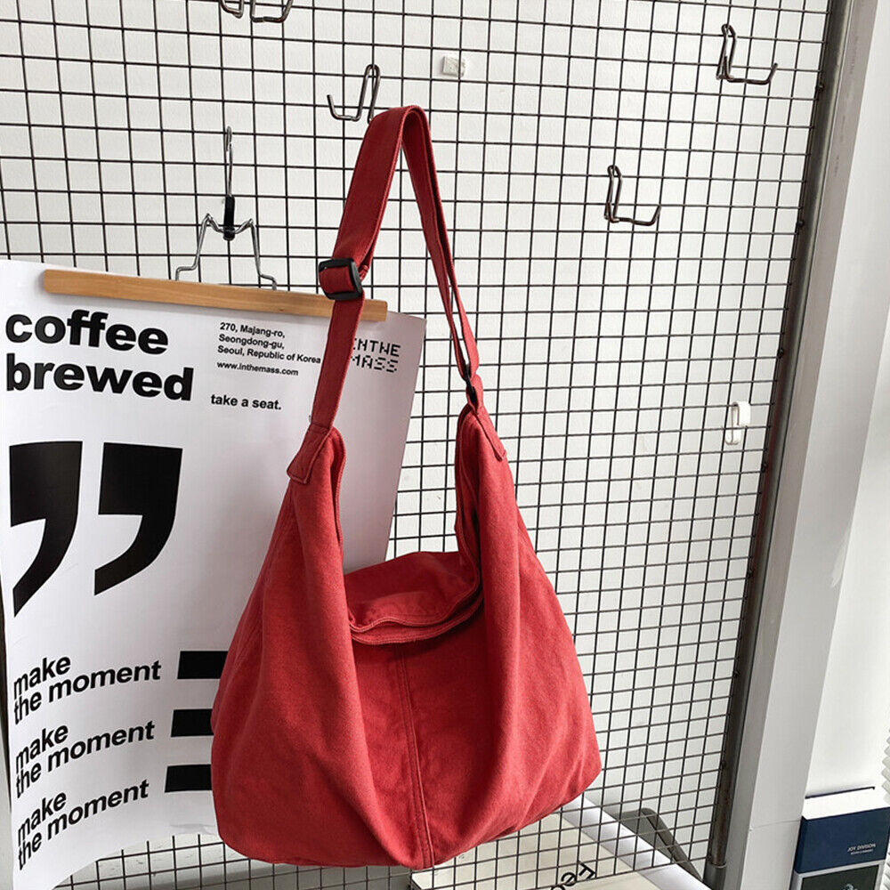 Larissa | Canvas Umhängetasche Crossbody | Damenhandtasche mit großem Fassungsvermögen