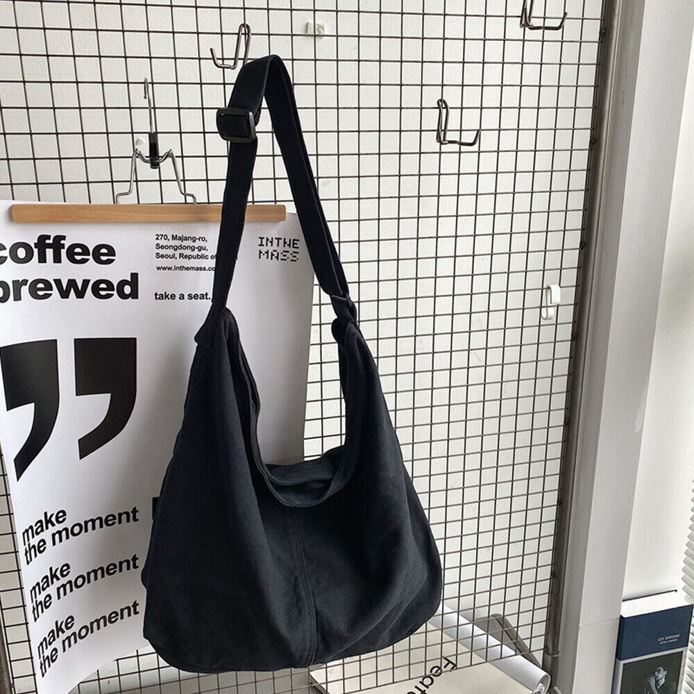 Larissa | Canvas Umhängetasche Crossbody | Damenhandtasche mit großem Fassungsvermögen