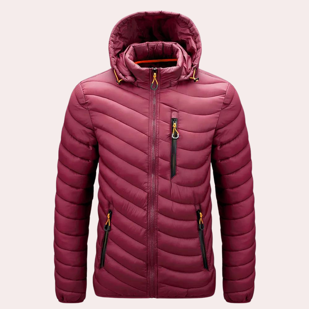 Stilvolle Luxus-Kapuzenjacke für Männer - BERNARD