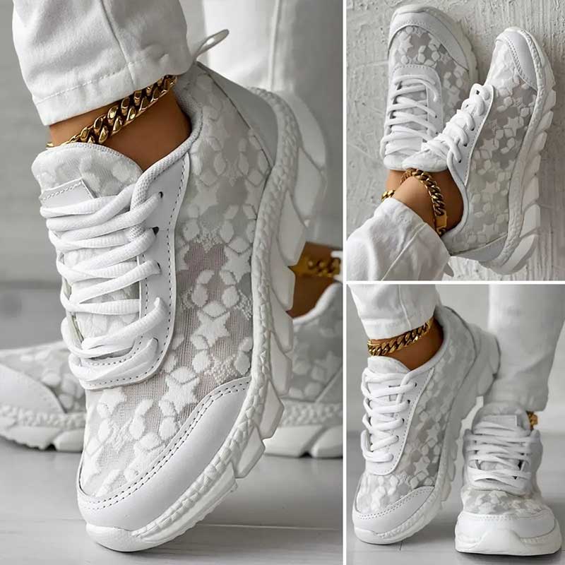 Bonafita | Weiße Modische Sneakers