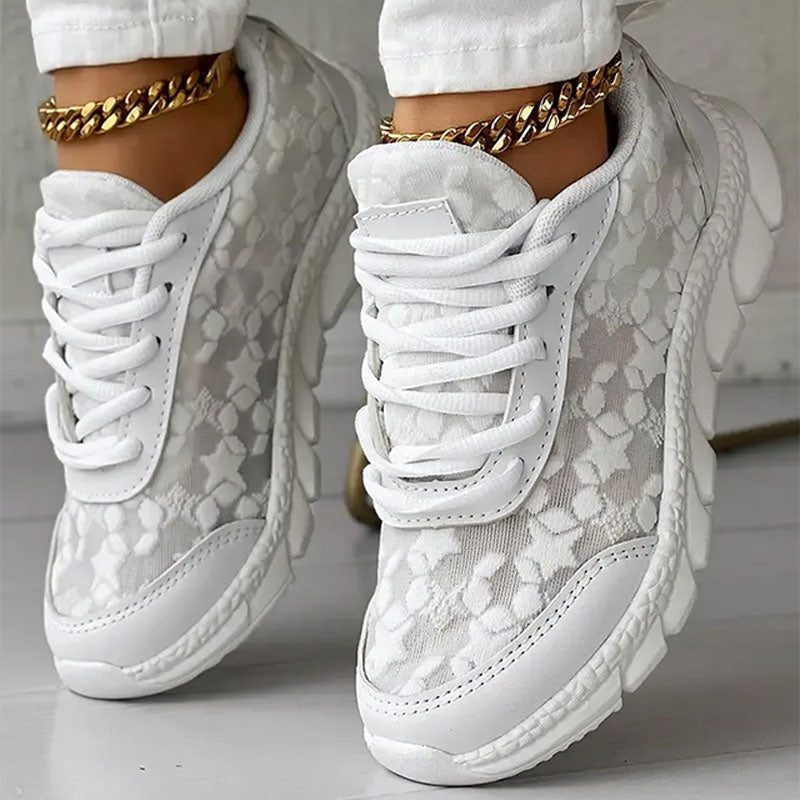 Bonafita | Weiße Modische Sneakers