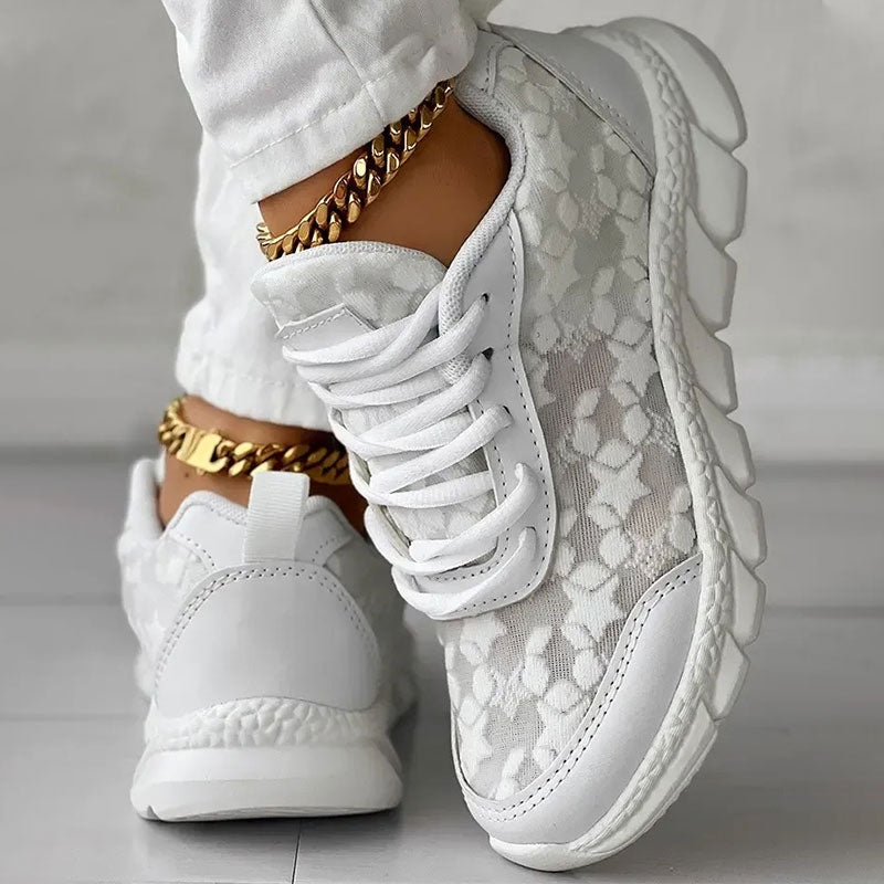 Bonafita | Weiße Modische Sneakers