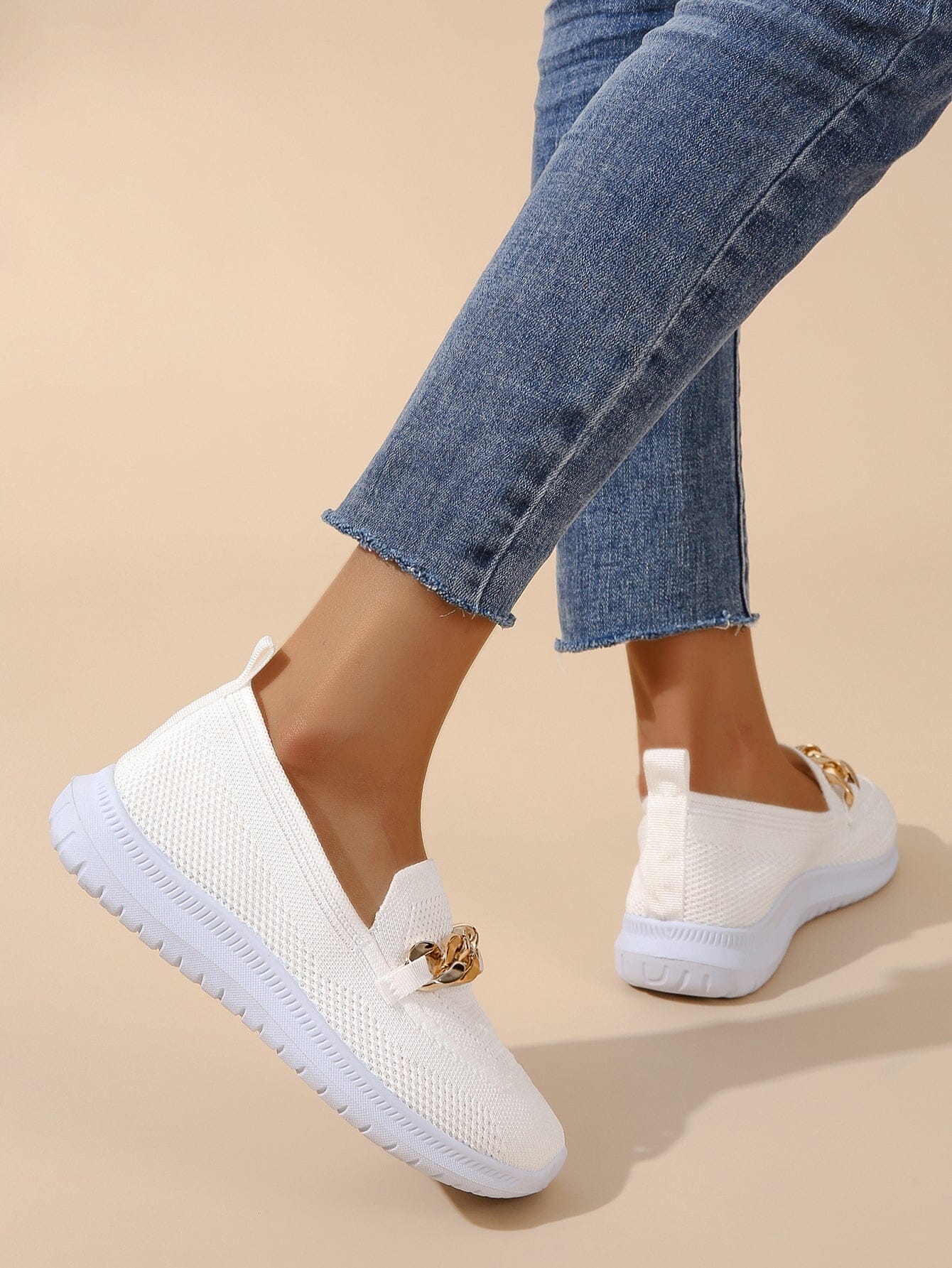 Bonafita Lumy - Schicke Turnschuhe mit Kettenbesatz