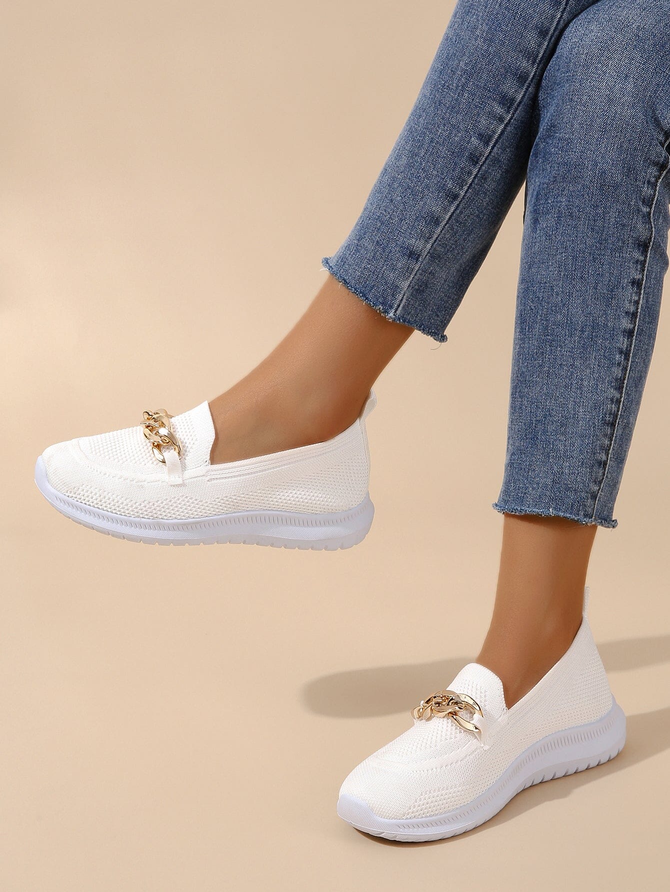Bonafita Lumy - Schicke Turnschuhe mit Kettenbesatz