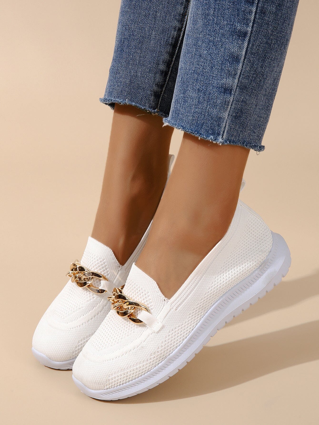 Bonafita Lumy - Schicke Turnschuhe mit Kettenbesatz