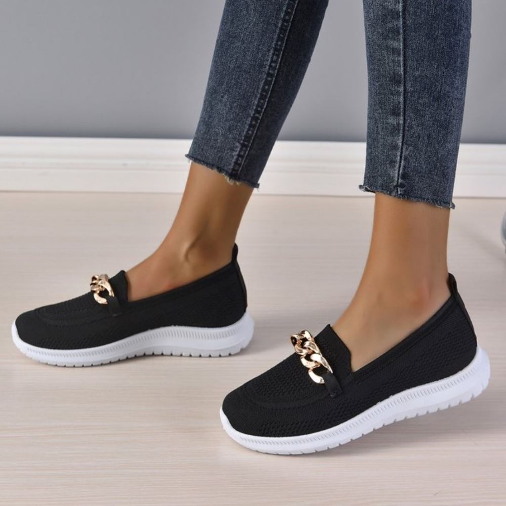 Bonafita Lumy - Schicke Turnschuhe mit Kettenbesatz