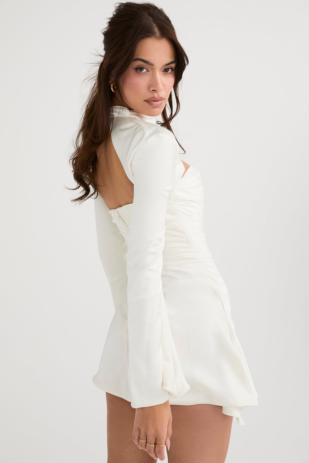 Camille – Korsettkleid mit Drapierung für Damen