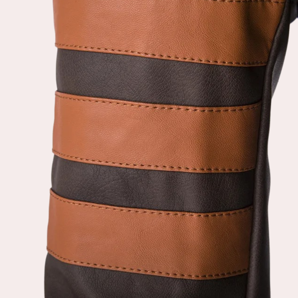 MARCUS - Stilvolle klassische Bikerjacke für den modernen Mann