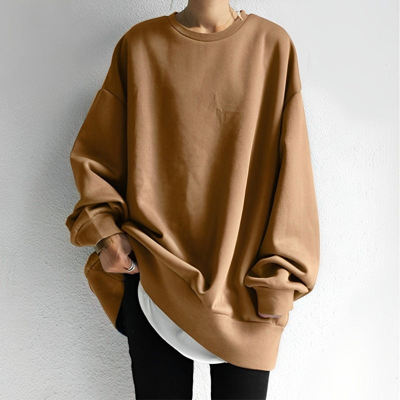 Selina - Damen Oversize Pullover mit Langarm