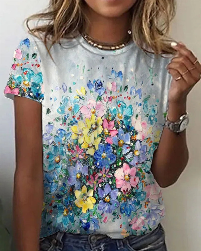 Livia - Stylisches Damen-Oberteil mit einzigartigem Muster