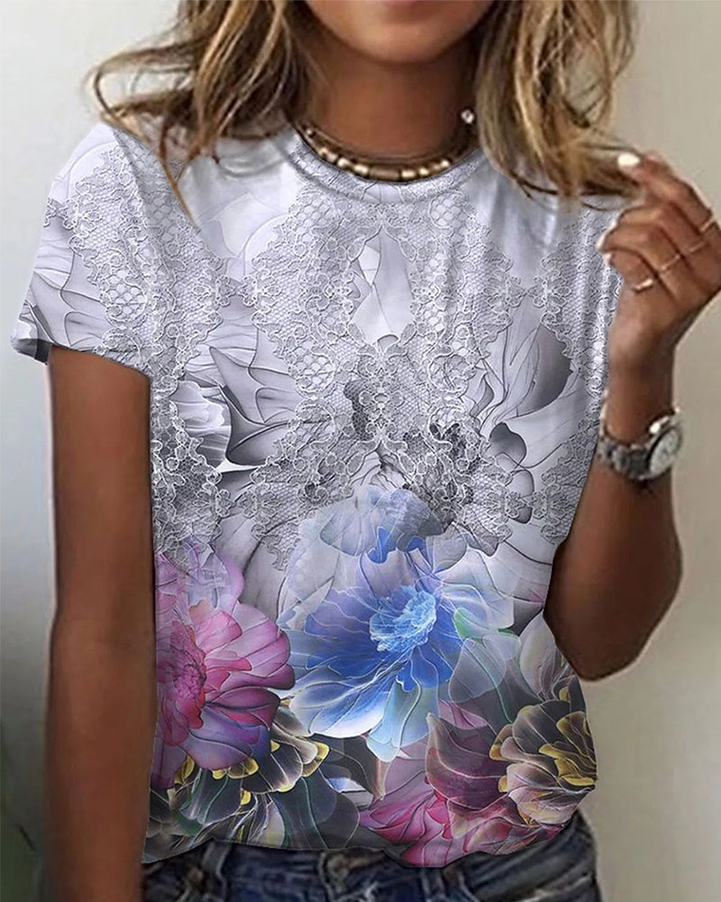 Livia - Stylisches Damen-Oberteil mit einzigartigem Muster
