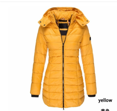 Helena - Warme Damen Pufferjacke mit Kapuze