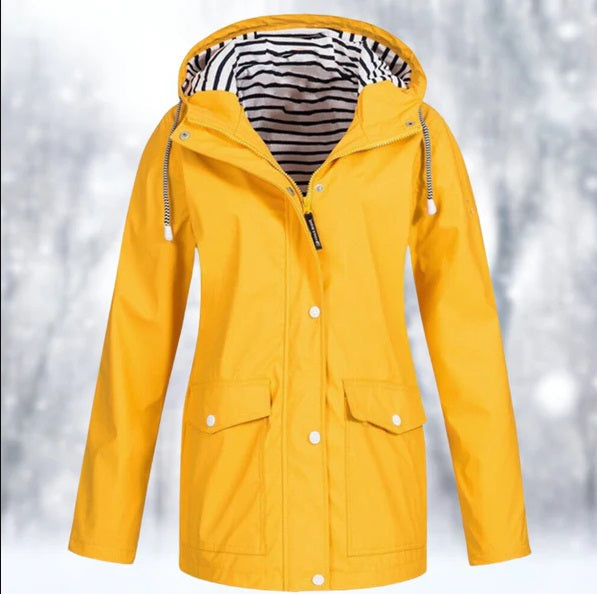 Serafina - Damen Wetterschutzjacke mit Kapuze