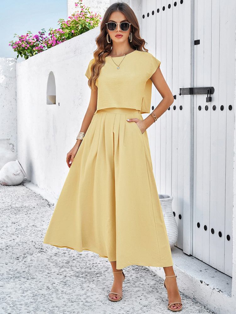Sophia - Elegantes Damen-Zweiteiler-Set für den Sommer