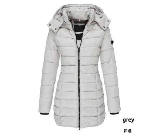 Helena - Warme Damen Pufferjacke mit Kapuze