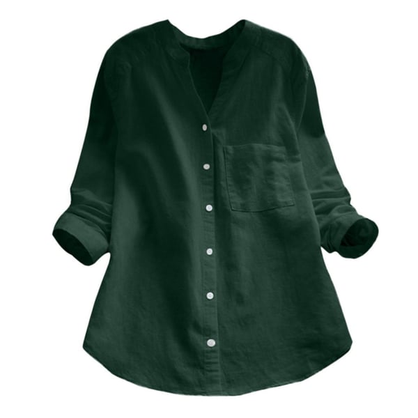 Nora - Lässige Premium-Damenbluse aus Leinen