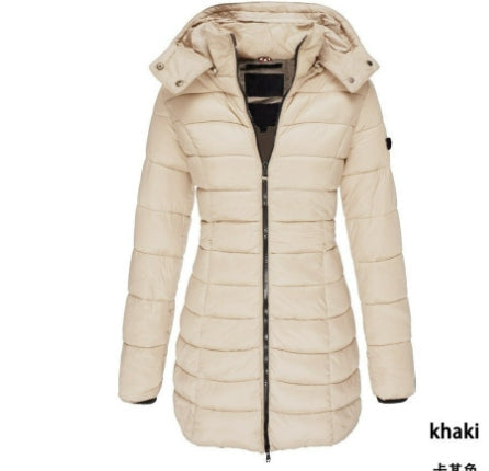 Helena - Warme Damen Pufferjacke mit Kapuze