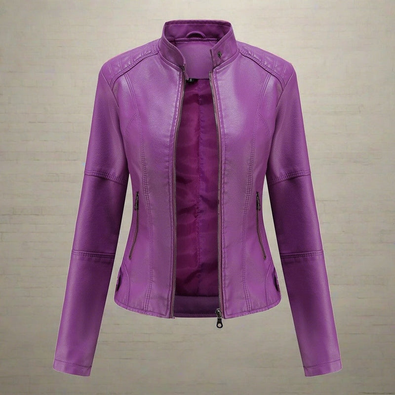 Estelle - Hochwertige Jacke mit Reißverschlusstasche