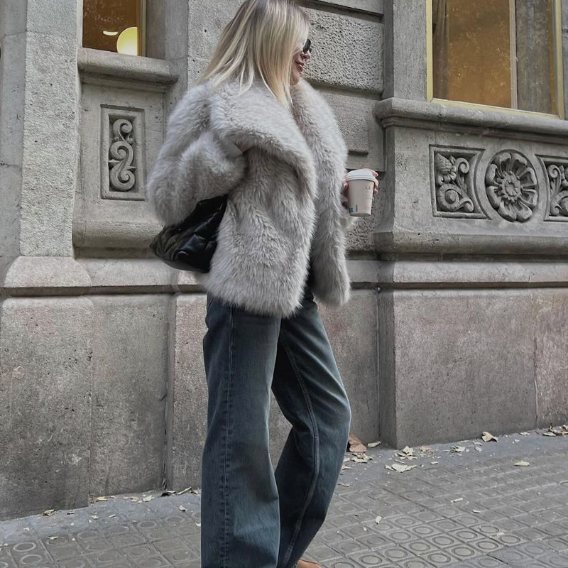Mariana - Kuscheliger Damen Wintermantel
