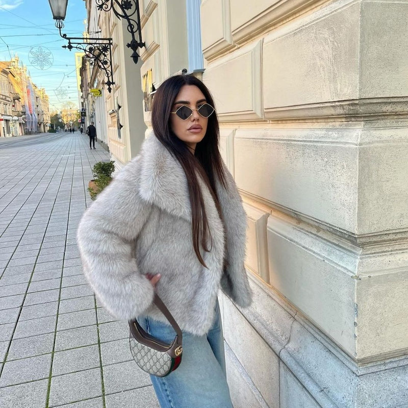 Mariana - Kuscheliger Damen Wintermantel