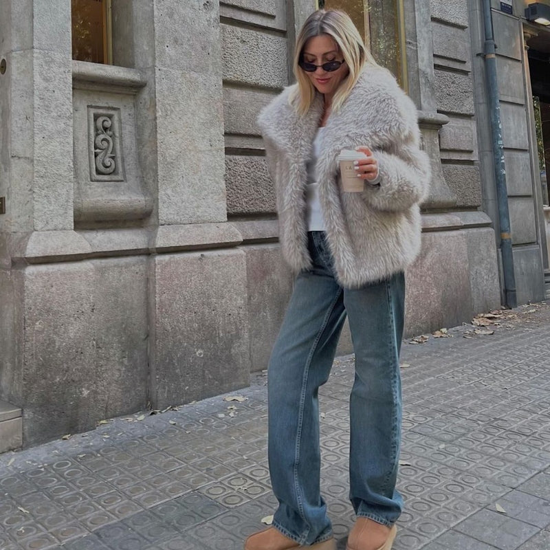 Mariana - Kuscheliger Damen Wintermantel