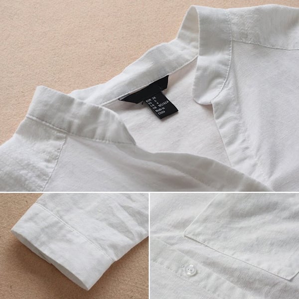 Nora - Lässige Premium-Damenbluse aus Leinen