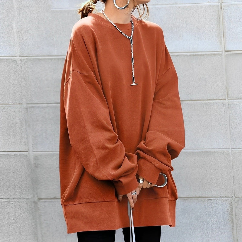 Selina - Damen Oversize Pullover mit Langarm