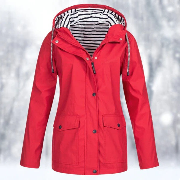 Serafina - Damen Wetterschutzjacke mit Kapuze