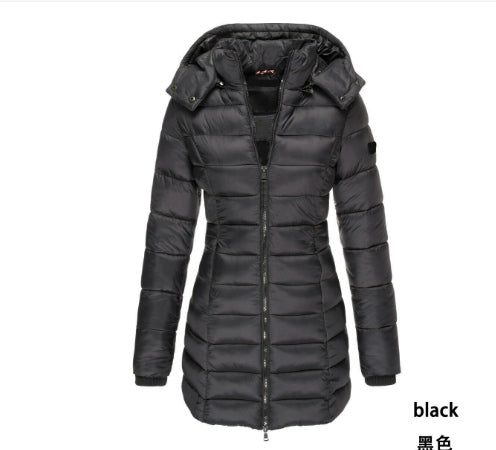 Helena - Warme Damen Pufferjacke mit Kapuze